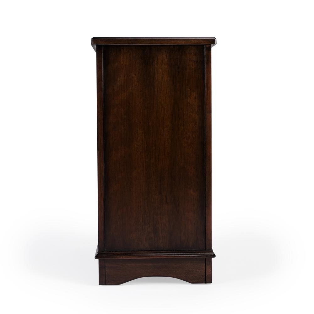 Harling Cabinet, Dark Brown. Picture 8