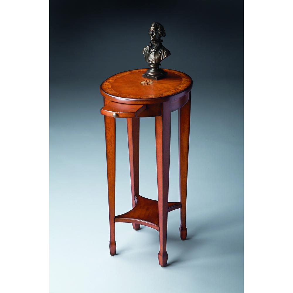 Arielle Side Table, Medium Brown. Picture 2