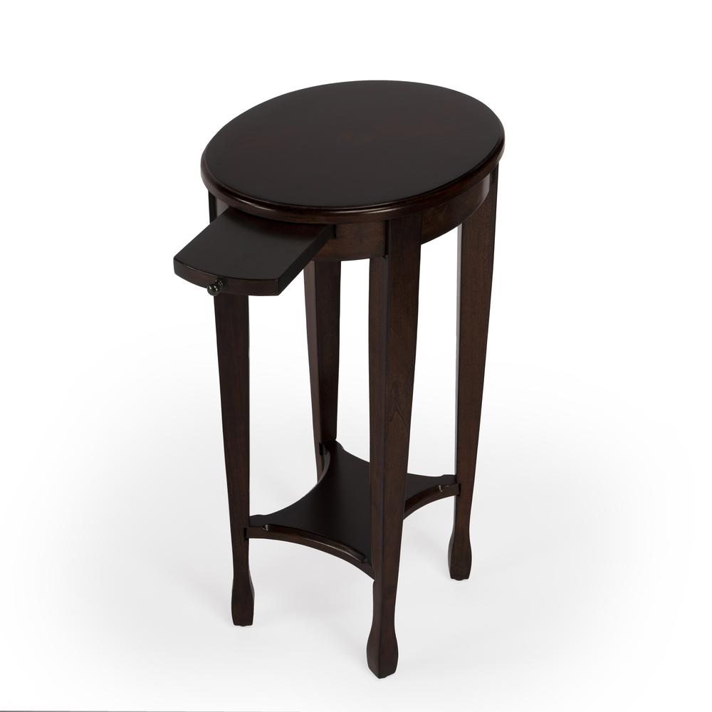Arielle Side Table, Dark Brown. Picture 2