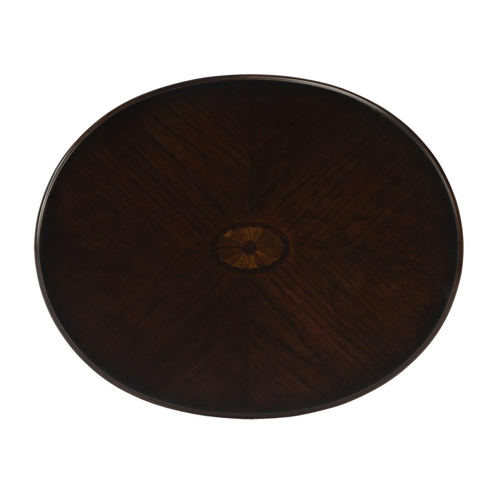 Arielle Side Table, Dark Brown. Picture 5