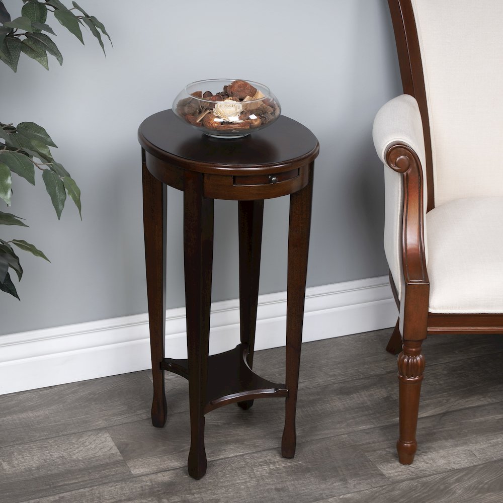 Arielle Side Table, Dark Brown. Picture 8