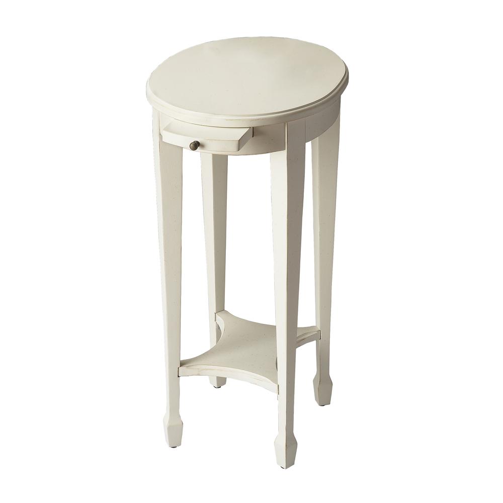 Arielle  Side Table, White. Picture 1