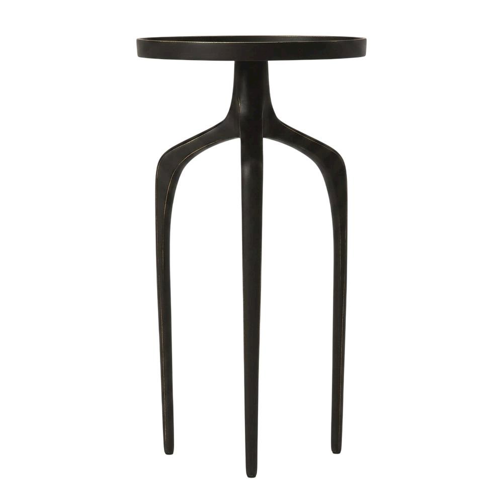 Round Modern Side Table Set of 3, Contemporary Accent Table for Living Room. Picture 1