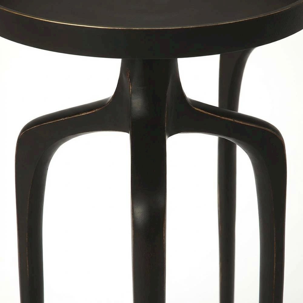 Round Modern Side Table Set of 3, Contemporary Accent Table for Living Room. Picture 7