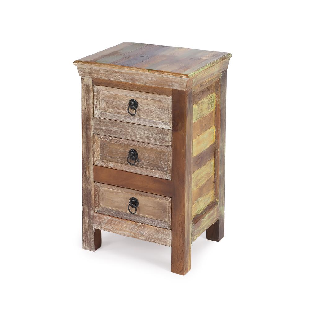 Arya Rustic Accent Chest, Assorted. Picture 1