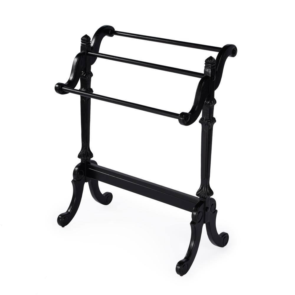 Newhouse Blanket Stand, Black. Picture 1