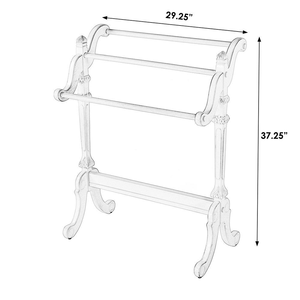 Newhouse  Blanket Stand, White. Picture 6