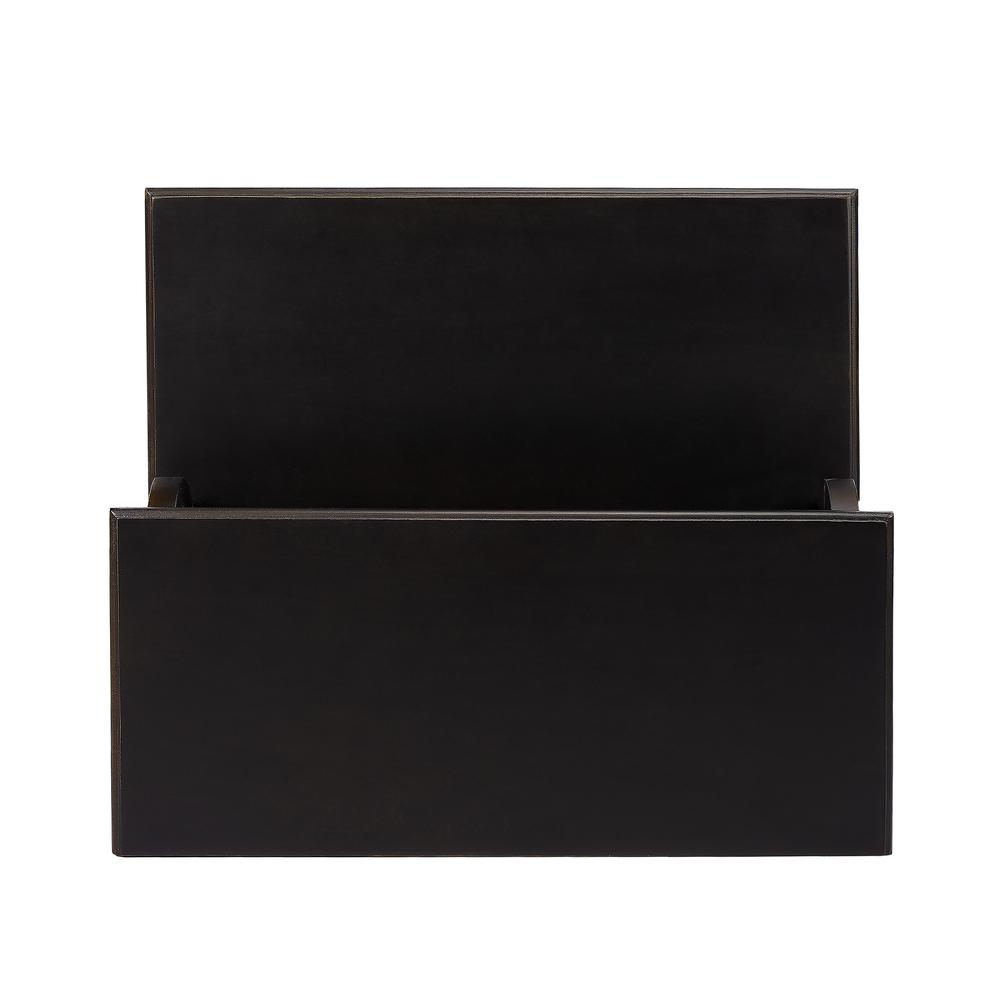 Melrose Brushed Sable Step Stool, Dark Brown. Picture 6