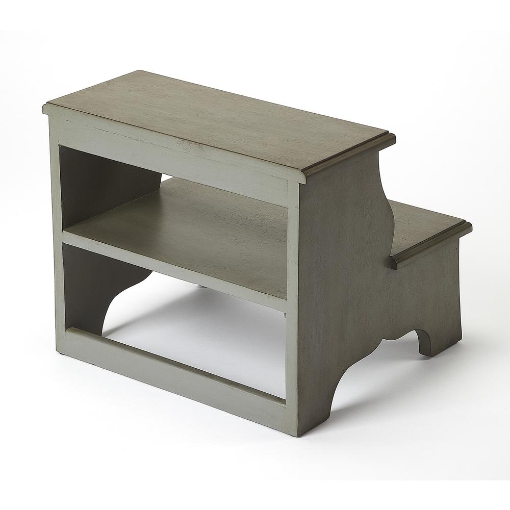 Melrose Step Stool, Gray. Picture 3
