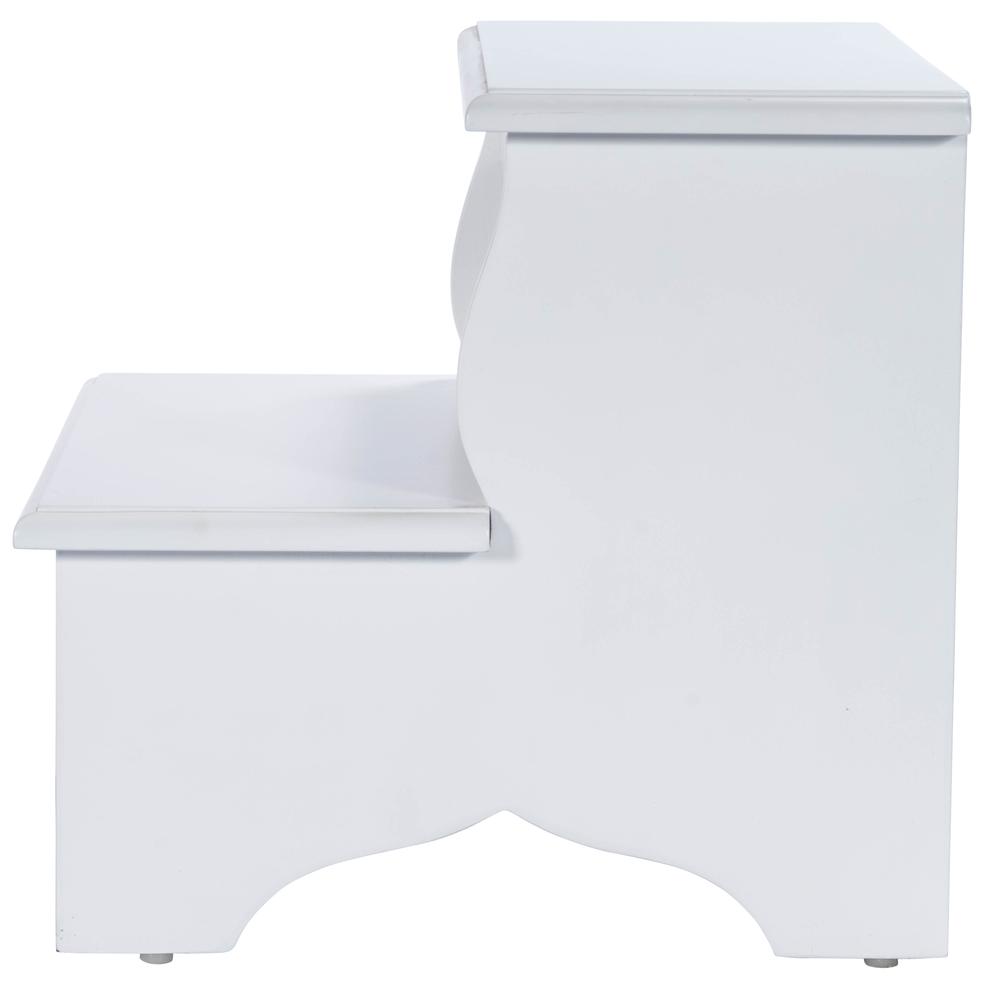 Melrose Step Stool, White. Picture 4
