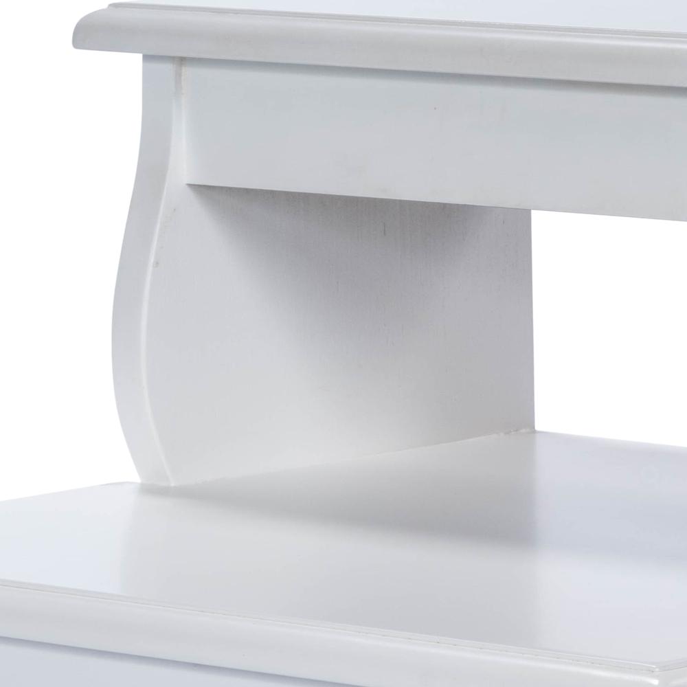 Melrose Step Stool, White. Picture 9