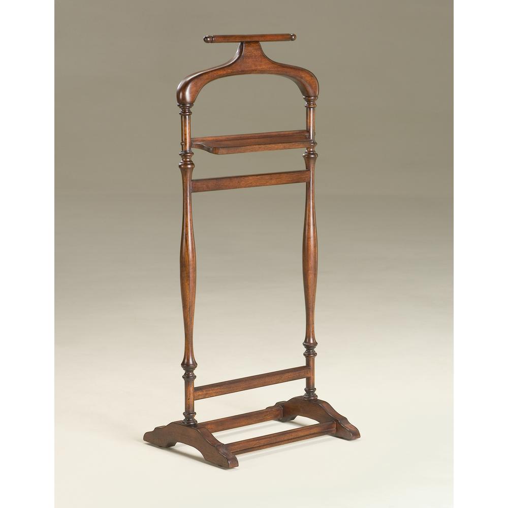 Judson Valet Stand, Dark Brown. Picture 2