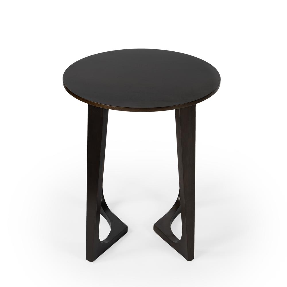 Devin Side Table, Dark Brown. Picture 3