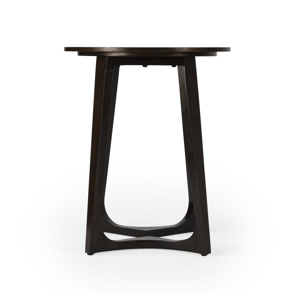 Devin Side Table, Dark Brown. Picture 4
