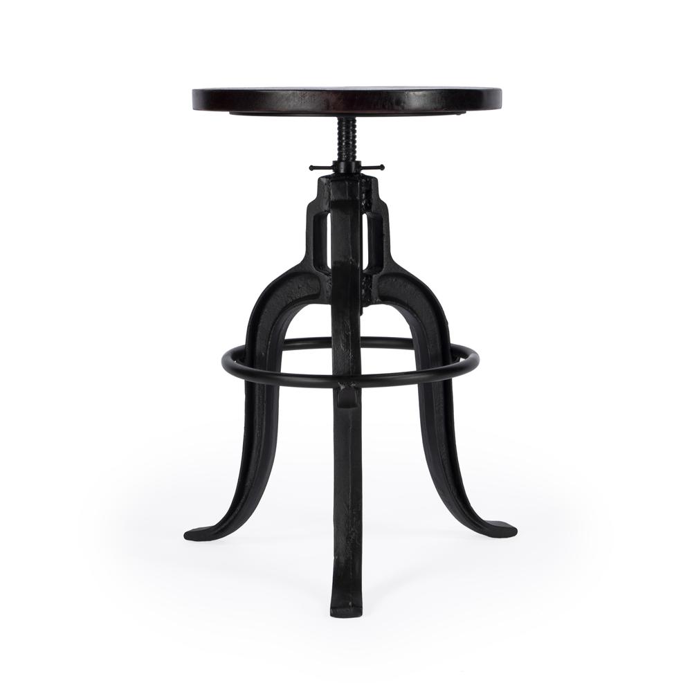 Gladney Iron Swivel 22" Bar Stool, Multi-Color. Picture 2