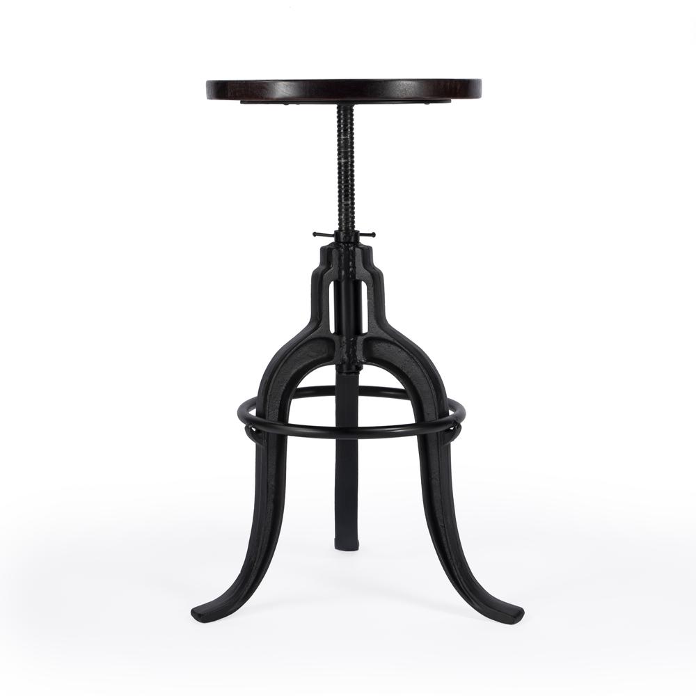 Gladney Iron Swivel 22" Bar Stool, Multi-Color. Picture 3
