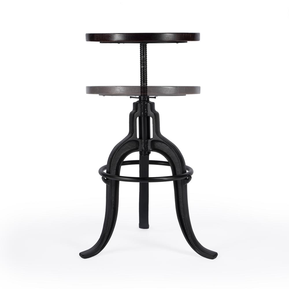 Gladney Iron Swivel 22" Bar Stool, Multi-Color. Picture 4