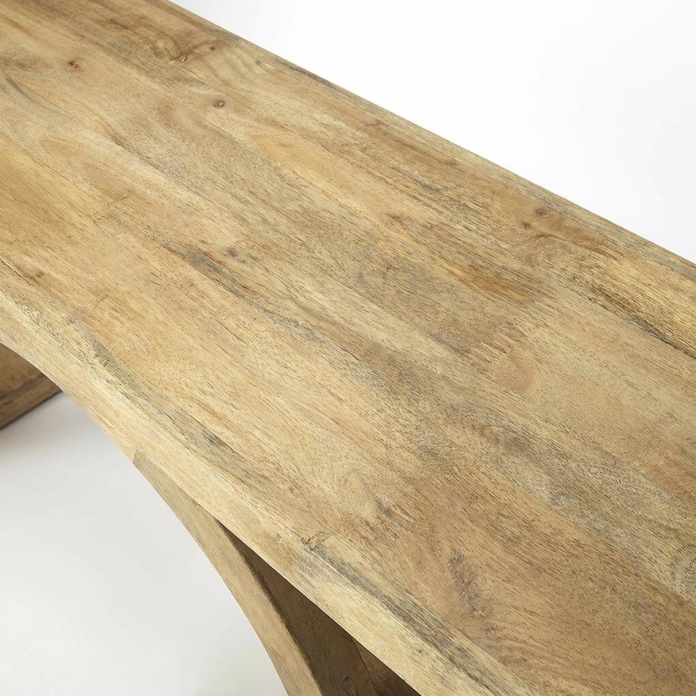 Three-Tiered Rustic Console Table, Modern Wood Accent Entryway Sofa Table. Picture 7