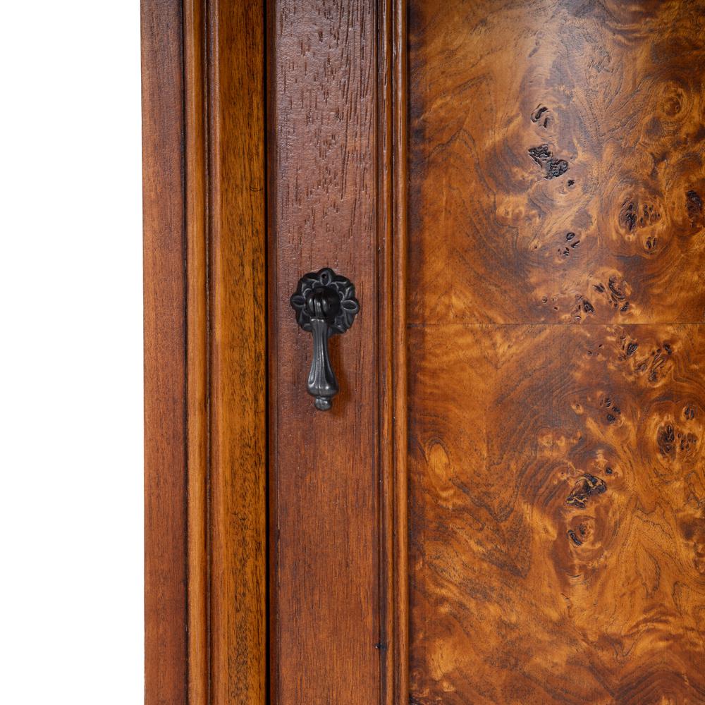Durham Corner Cabinet, Medium Brown. Picture 9