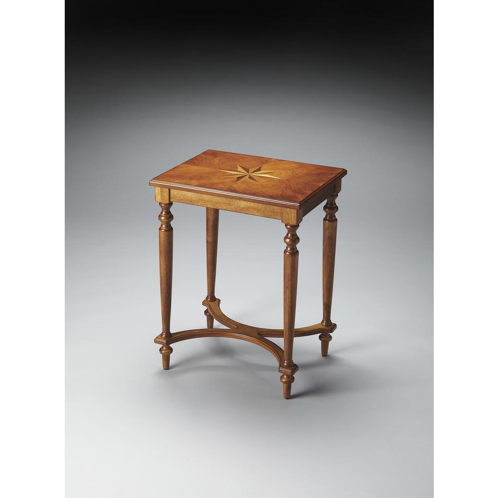 Tyler Side Table, Medium Brown. Picture 5