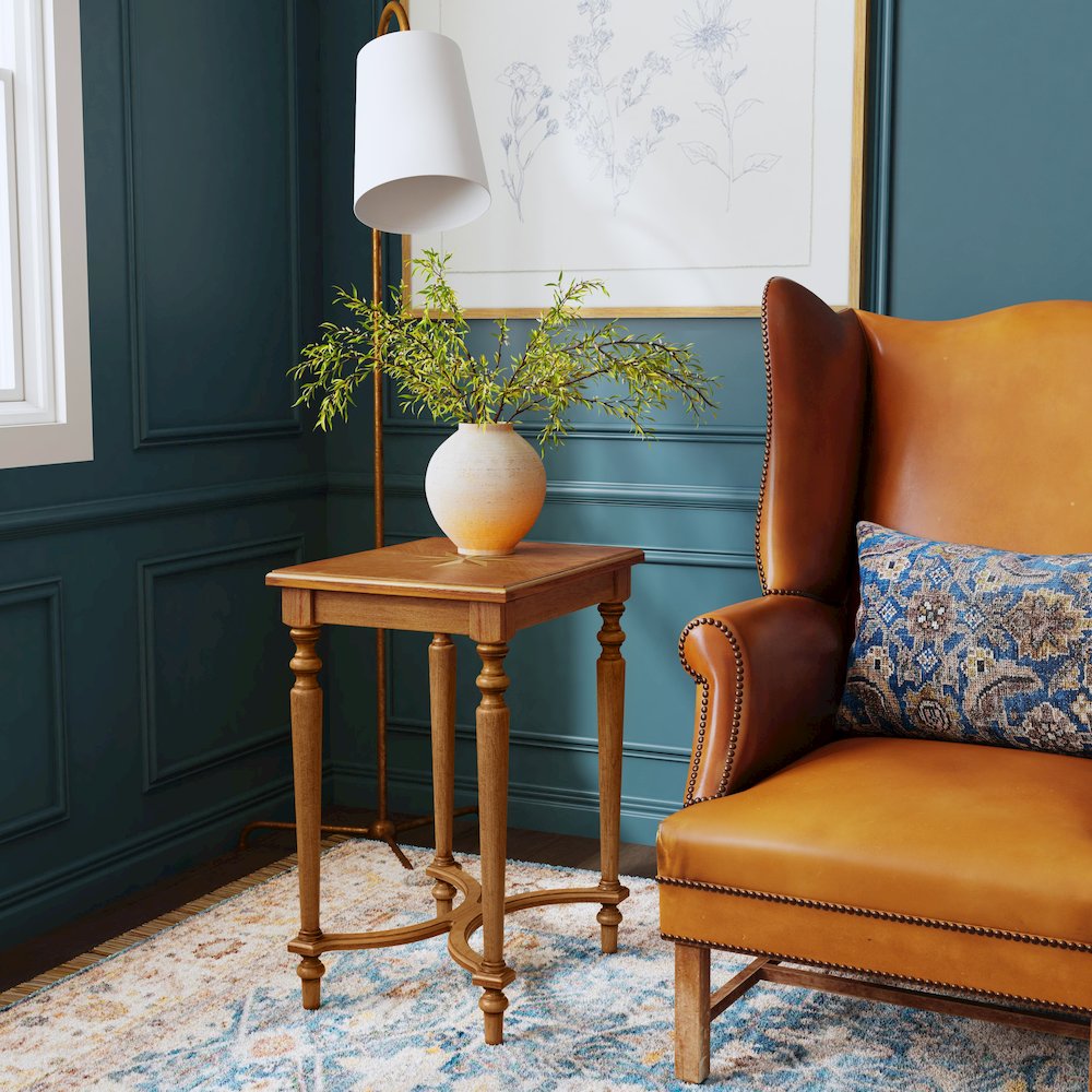 Tyler Side Table, Medium Brown. Picture 6