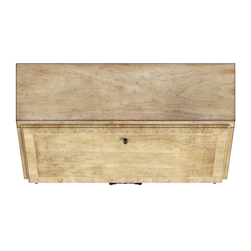 Danforth 5-Drawer Secretary, Beige. Picture 5