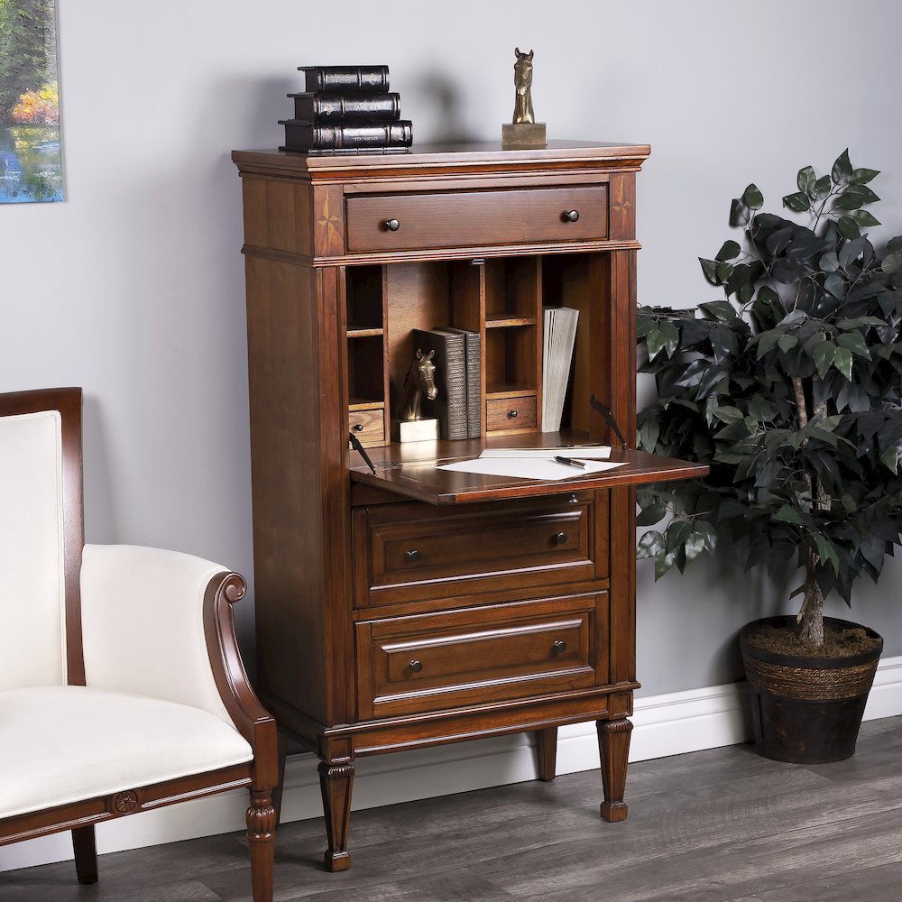Wordsworth Secretary, Medium Brown. Picture 9