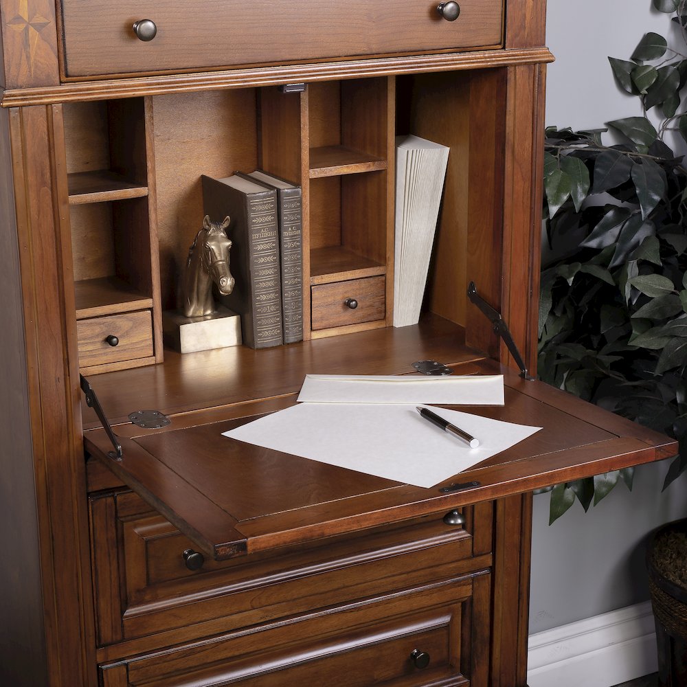 Wordsworth Secretary, Medium Brown. Picture 8