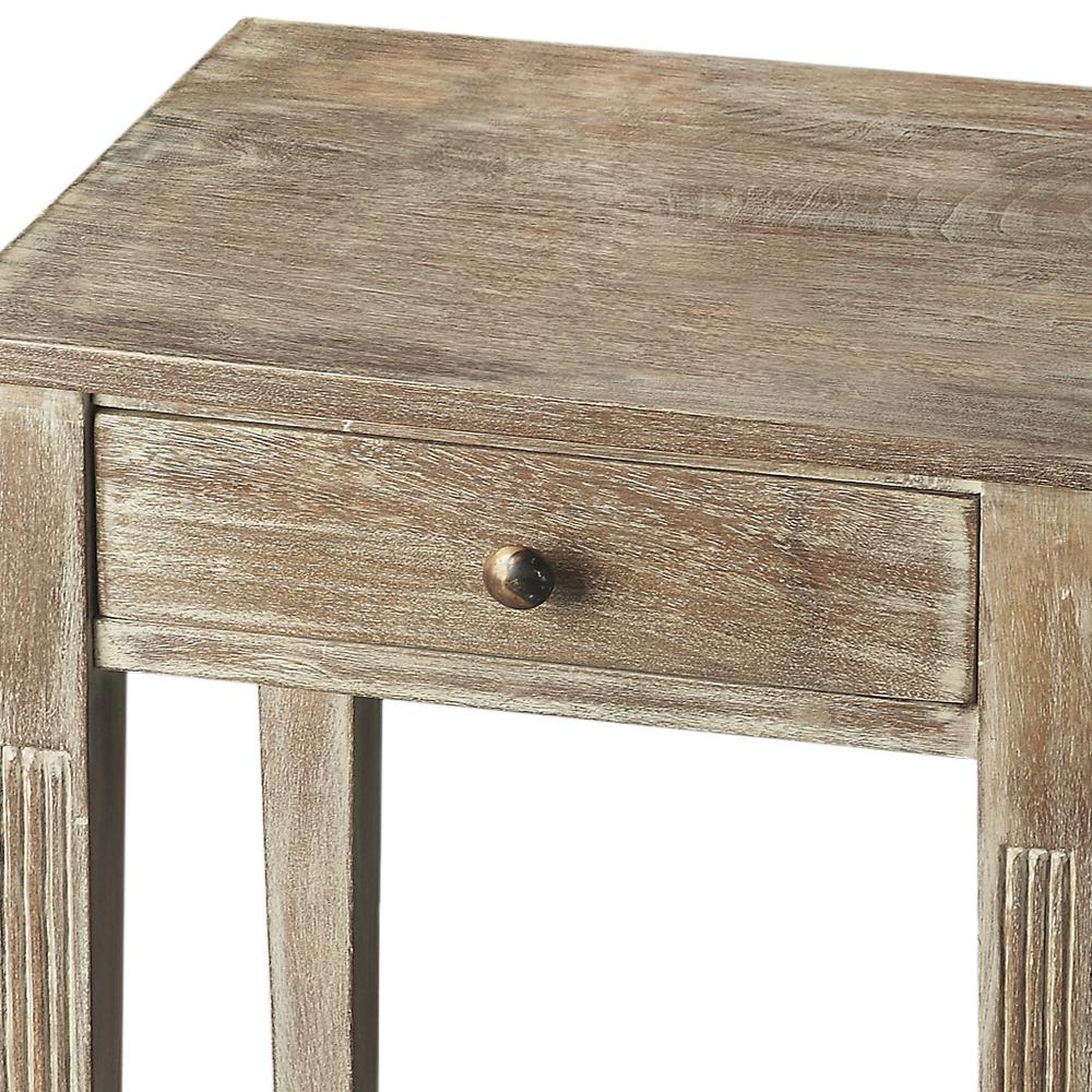 Bixby Rectangular Side Table, Gray. Picture 2