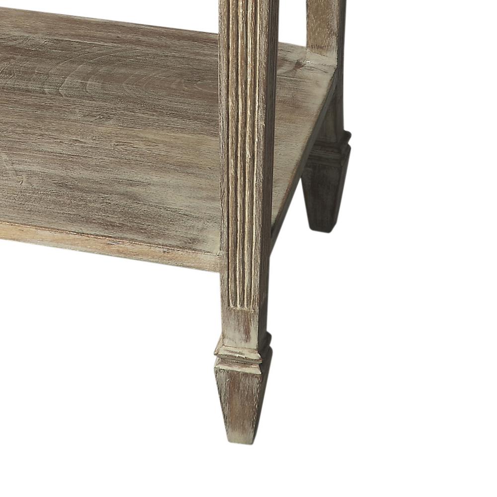 Bixby Rectangular Side Table, Gray. Picture 3