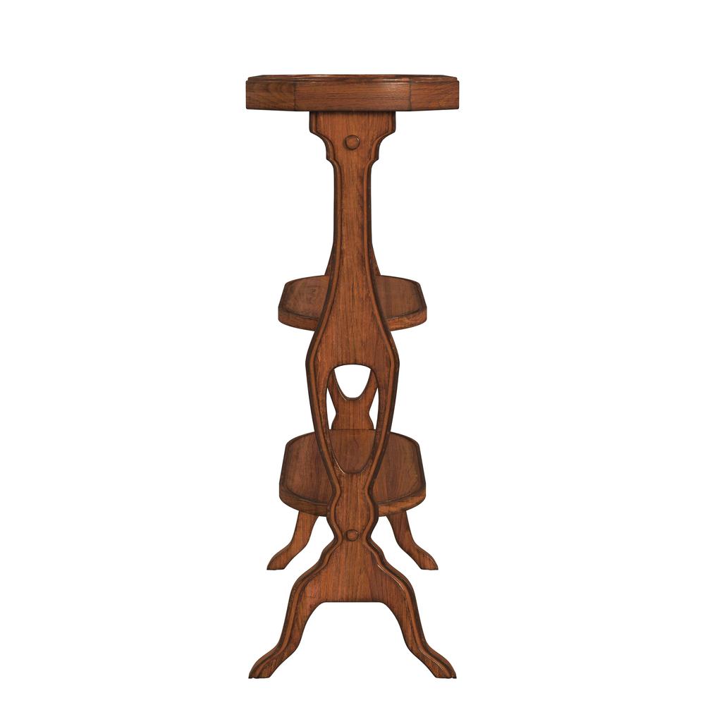 Hadley Side Table, Medium Brown. Picture 3