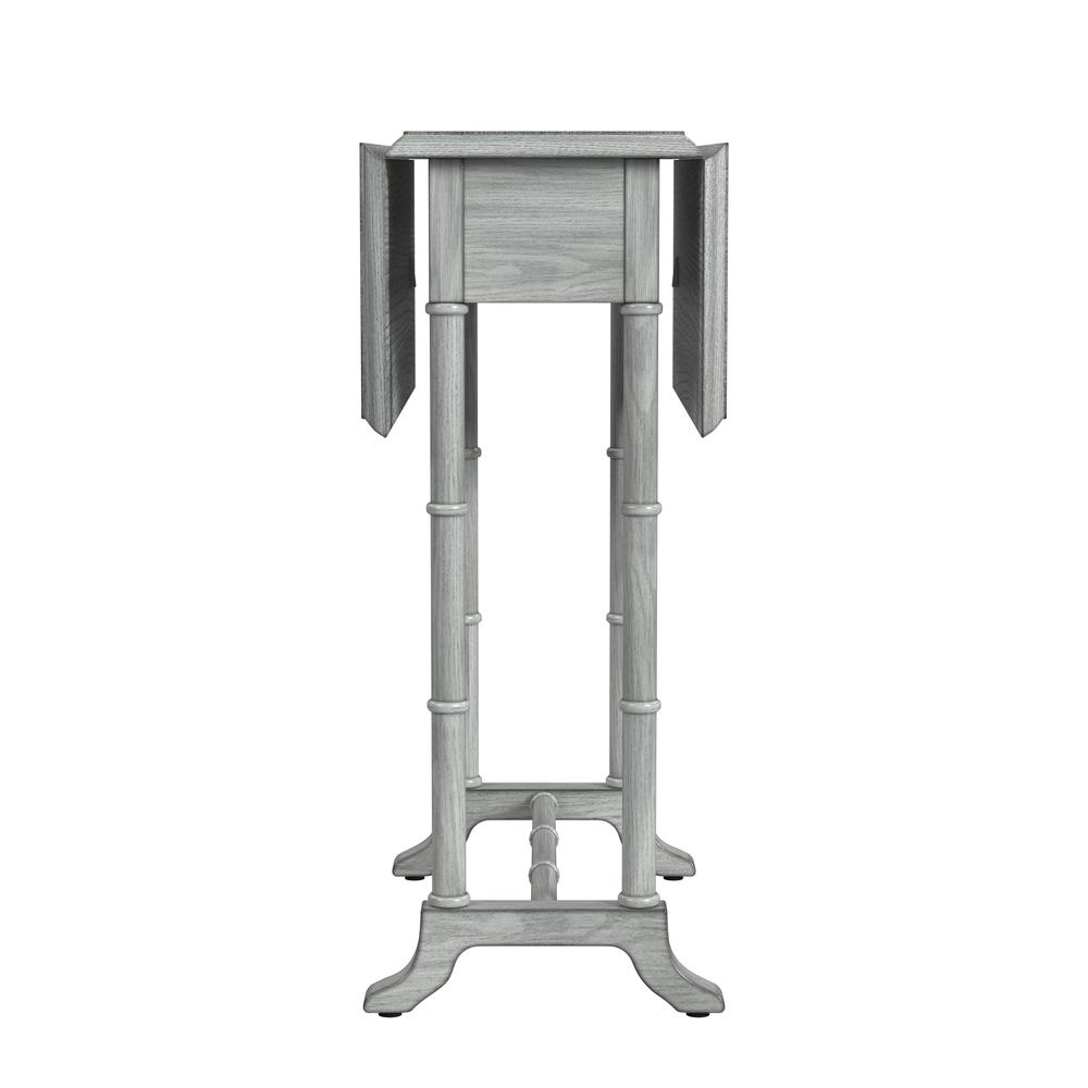 Darrow Drop-Leaf Side Table, Gray. Picture 5