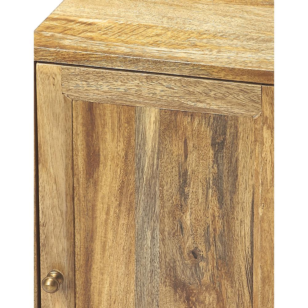 Conrad Modern End Table, Light Brown. Picture 3