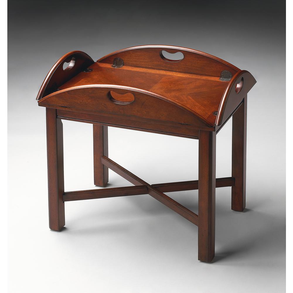 Carlisle Butler Coffee Table, Dark Brown. Picture 2