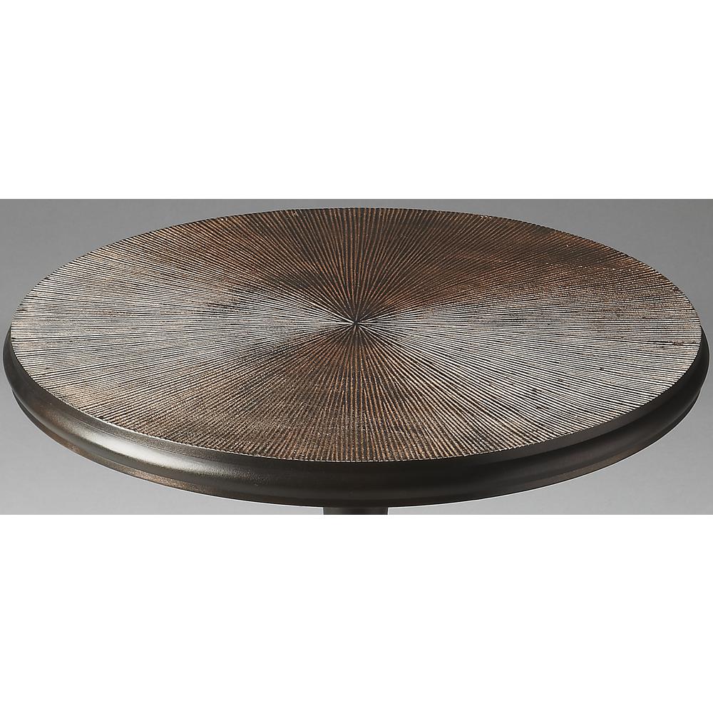 Beaumont Metal Side Table, Bronze. Picture 2