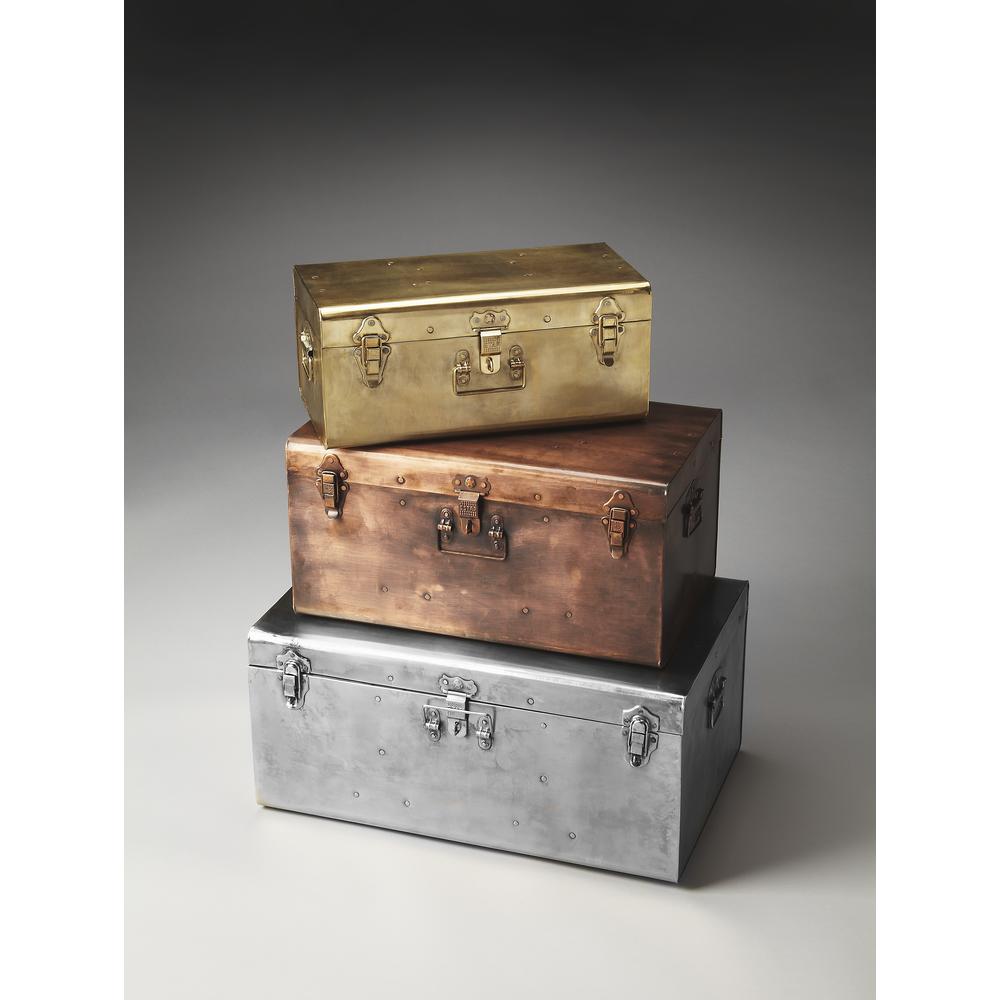 Spirit Iron Storage Trunk Set, Assorted. Picture 2