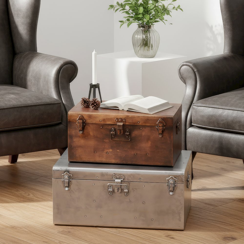 Spirit Iron Storage Trunk Set, Assorted. Picture 4