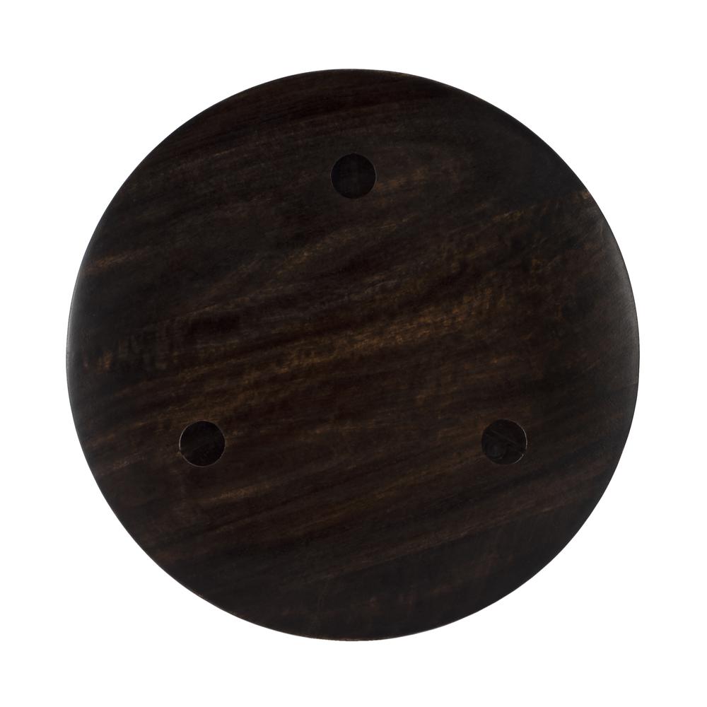 Fluornoy Wood Side Table, Dark Brown. Picture 5
