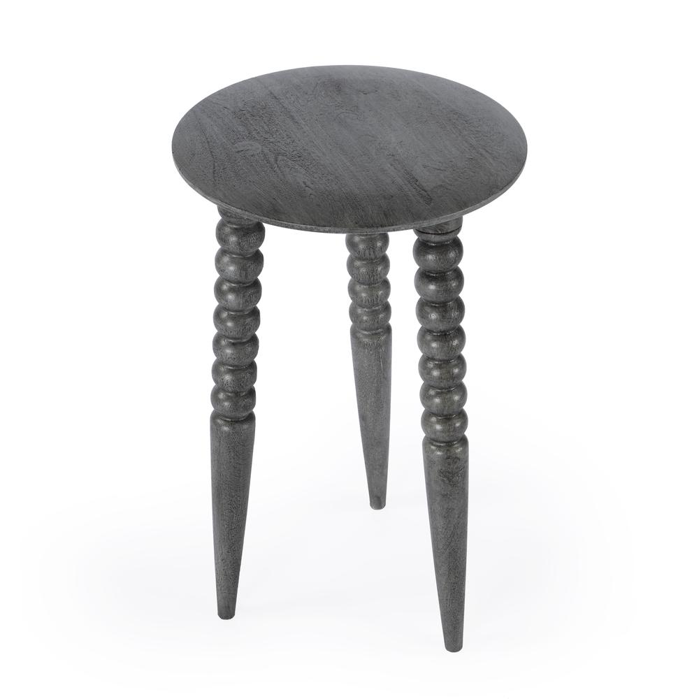 Fluornoy Wood Side Table, Gray. Picture 1