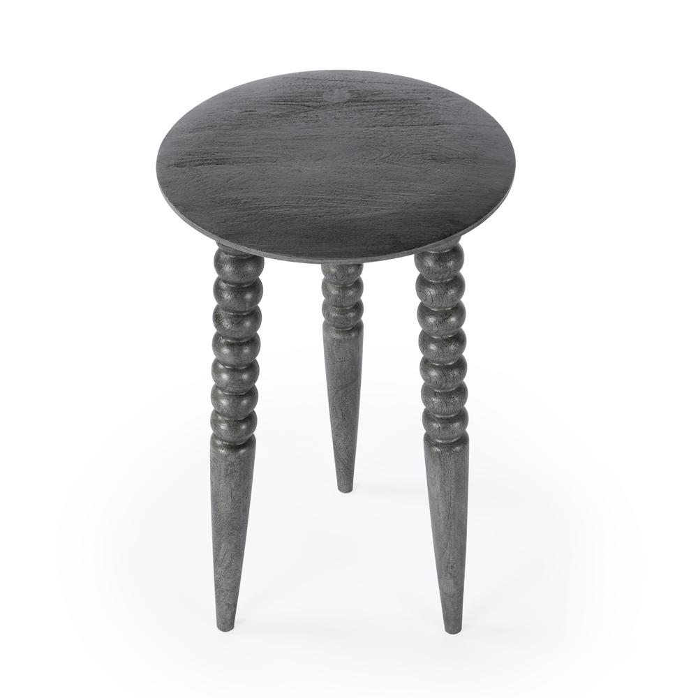 Fluornoy Wood Side Table, Gray. Picture 2