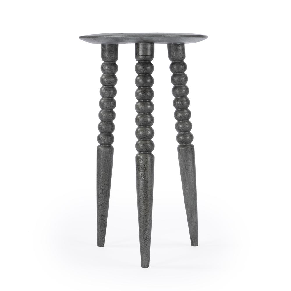 Fluornoy Wood Side Table, Gray. Picture 4