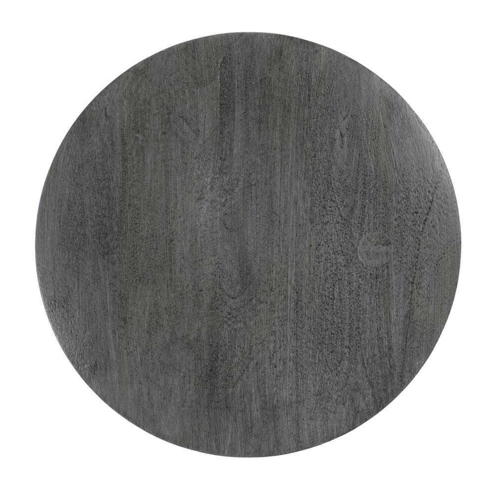 Fluornoy Wood Side Table, Gray. Picture 5