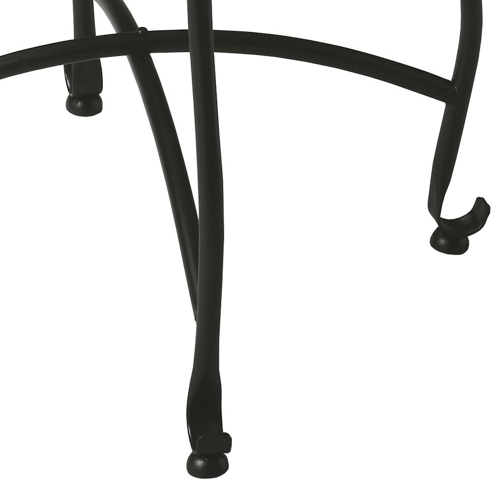Moroccan Metal Tray Table, Multi-Color. Picture 4
