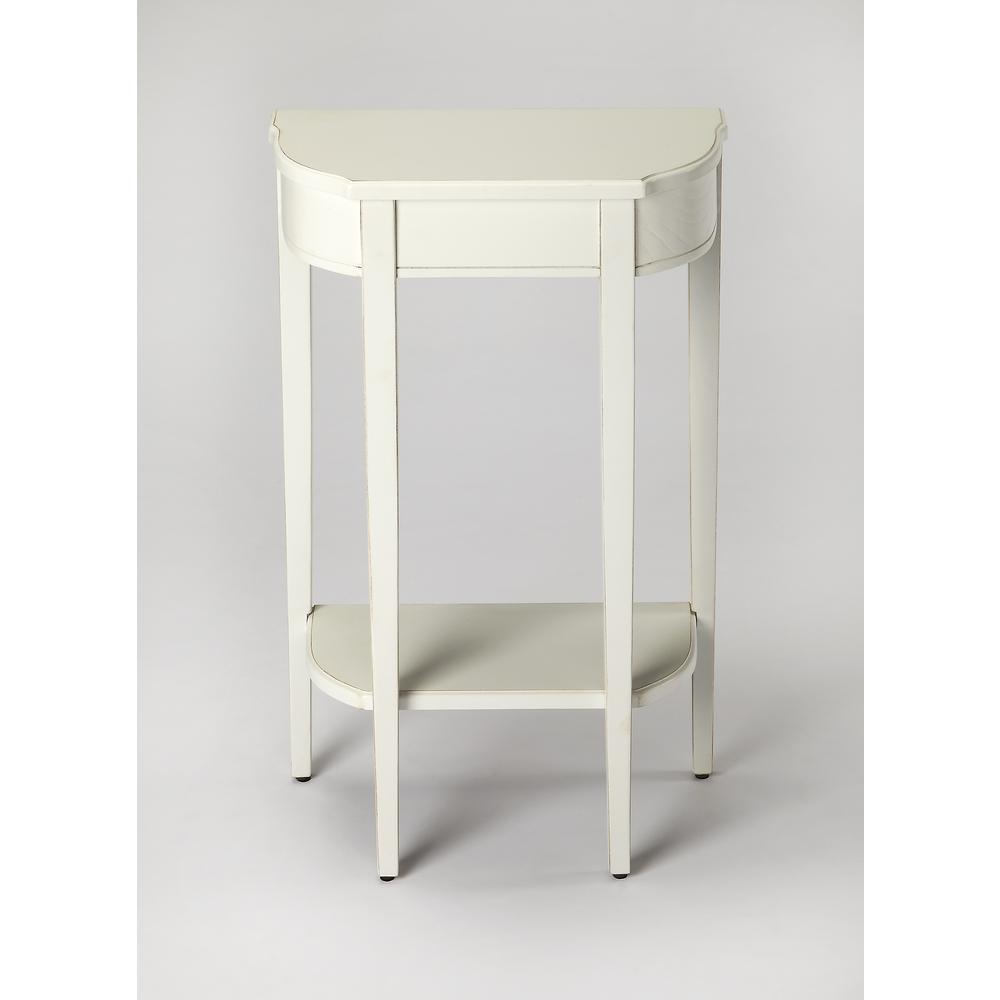 Wendell  Console Table, White. Picture 1