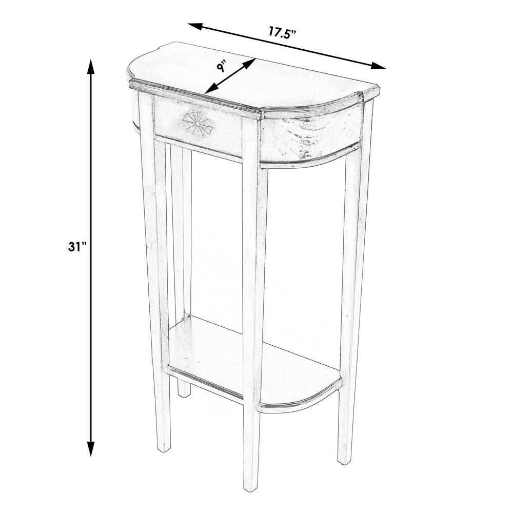 Wendell Console Table, Gray. Picture 7