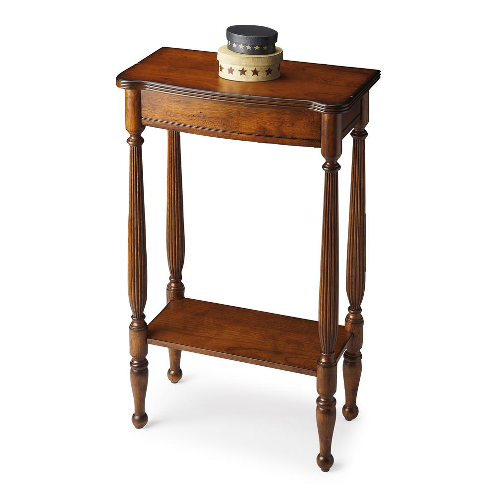 Whitney Console Table, Medium Brown. Picture 2