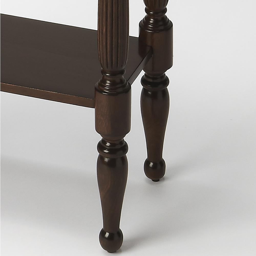 Whitney Console Table, Medium Brown. Picture 3