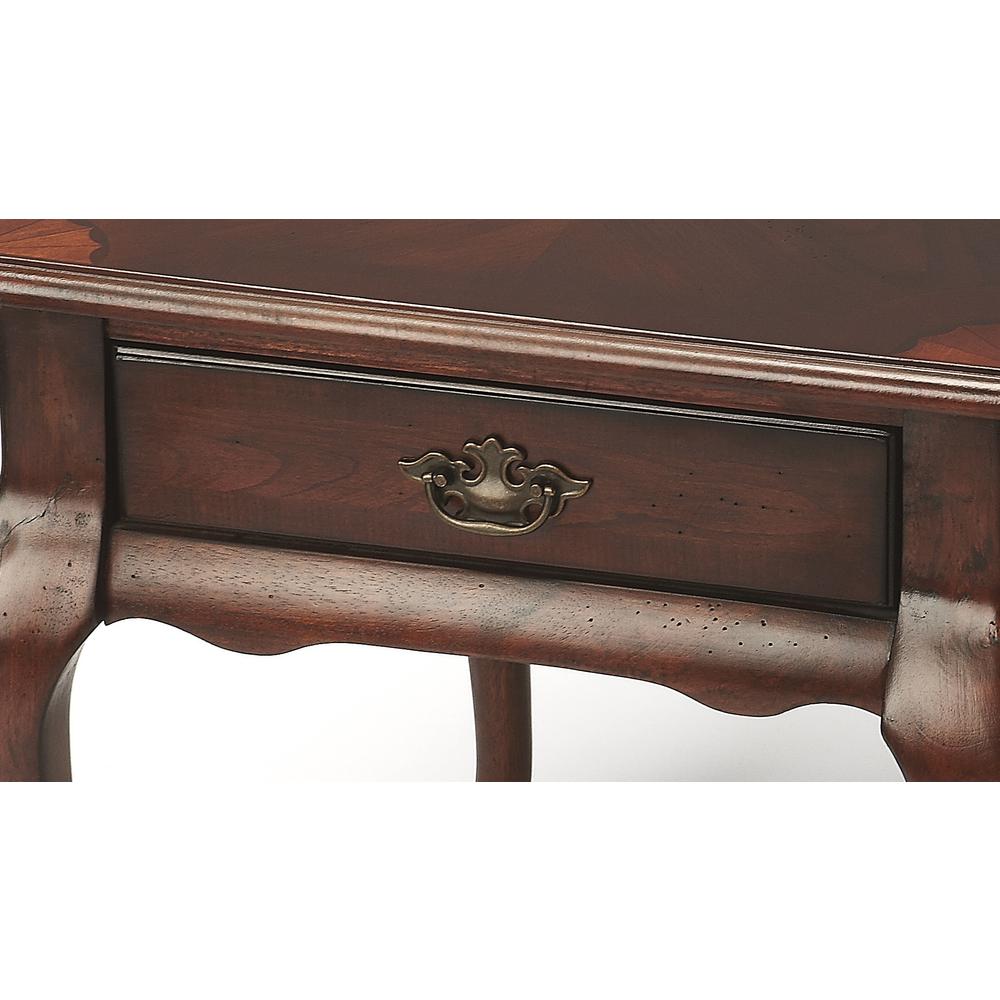 Grace End Table, Dark Brown. Picture 3