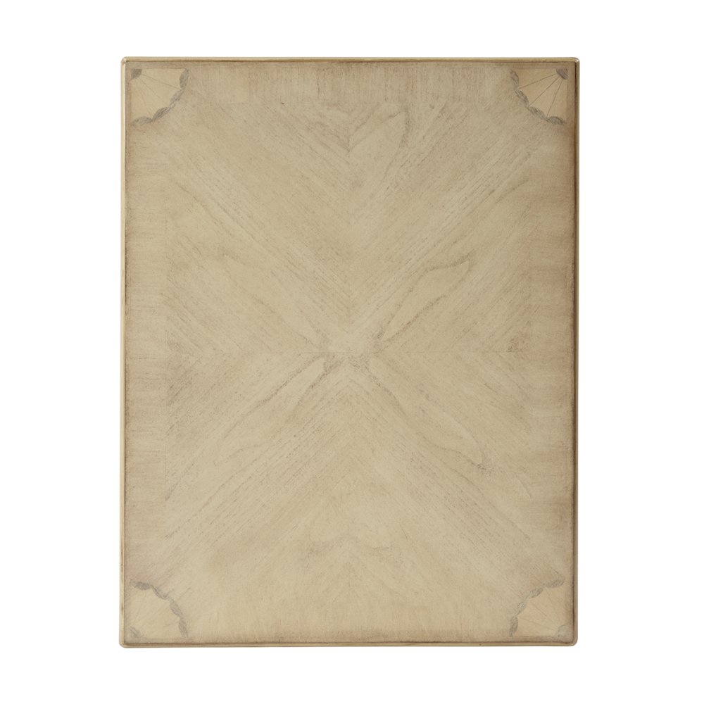 Grace 1-Drawer End Table, Beige. Picture 6