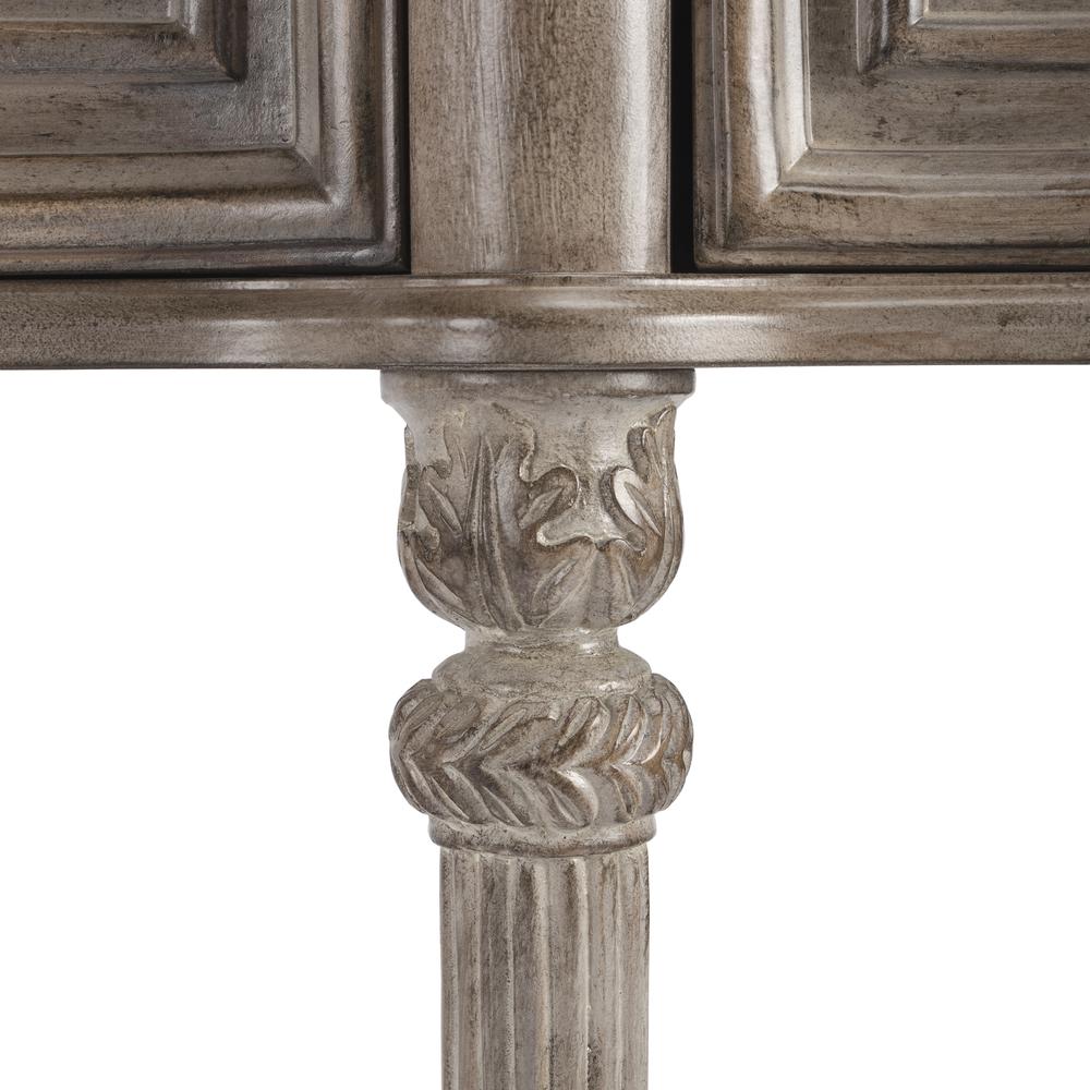 Peyton Console Table, Gray, Natural. Picture 4
